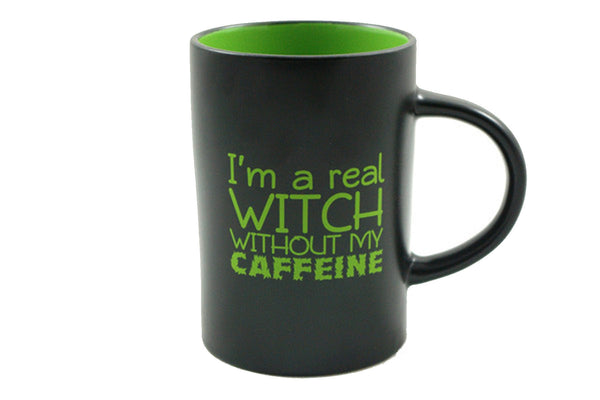 "I'm a Real Witch Without My Caffeine" Mug