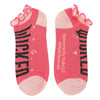Wicked Elphaba & Glinda Icons Women's 5-Pair Ankle Socks-OSFA