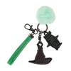 Wicked Elphaba Hat Pom Keychain