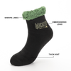 Wicked Embroidered Logo Women's Quarter Crew Socks