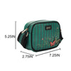 Universal Wicked: Part One Crossbody Bag with Emerald Detailing and Adjustable Strap