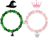 Glinda/Elphaba Friendship Bracelets