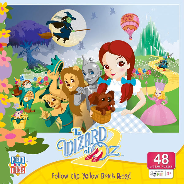 The Wizard of Oz - Follow the Yellow Brick Road 48pc Puzzle