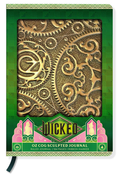 Wicked: OZ Cogs Sculpted Journal