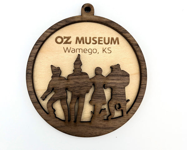OZ Museum Wood Ornament