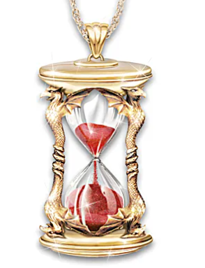 Witch's Hourglass Pendant