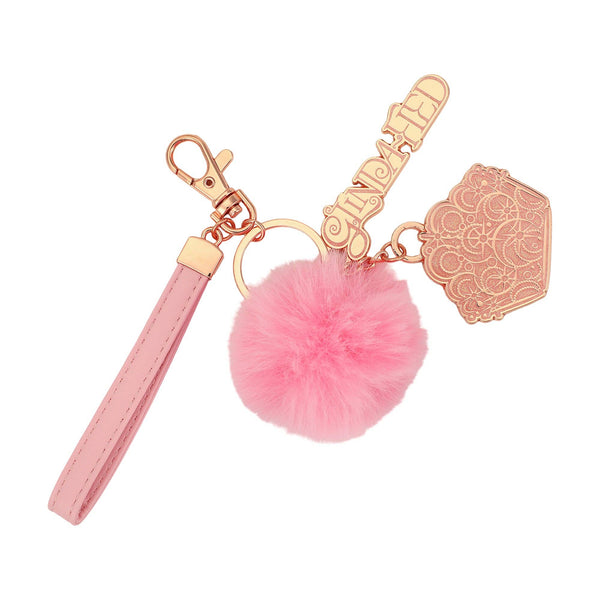 Wicked Glinda Crown and Pom Keychain