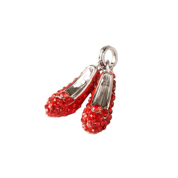 The Wizard of Oz Ruby Slippers Charm Pendant