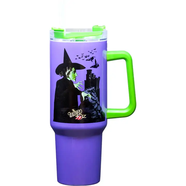 40 OZ Stainless Wicked Witch Tumbler (Purple)