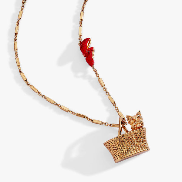 THE WIZARD OF OZ™ DOROTHY & TOTO BASKET PENDANT