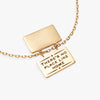 THE WIZARD OF OZ® "THERE'S NO PLACE LIKE HOME" NECKLACE