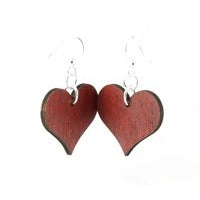 Heart Dangle Earrings- Small