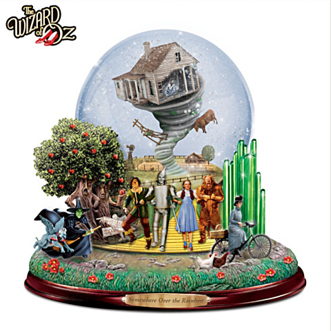 "The Land of OZ" Rotating Waterglobe