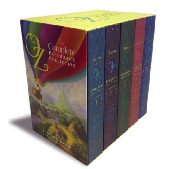 The Complete 5 piece Paperback Oz Book Collection