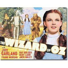 Wizard of Oz Tin Sign