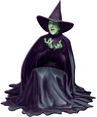 Melting Wicked Witch Greeting Card
