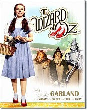Wizard of Oz Metal Poster Sign